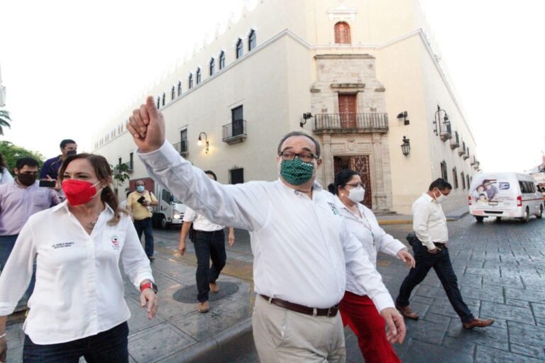 MARÍN RECORRERÁ LAS CALLES PARA QUE LE DEN LA OPORTUNIDAD DE GOBERNAR MÉRIDA